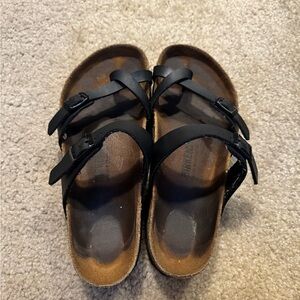 Black Birkenstocks